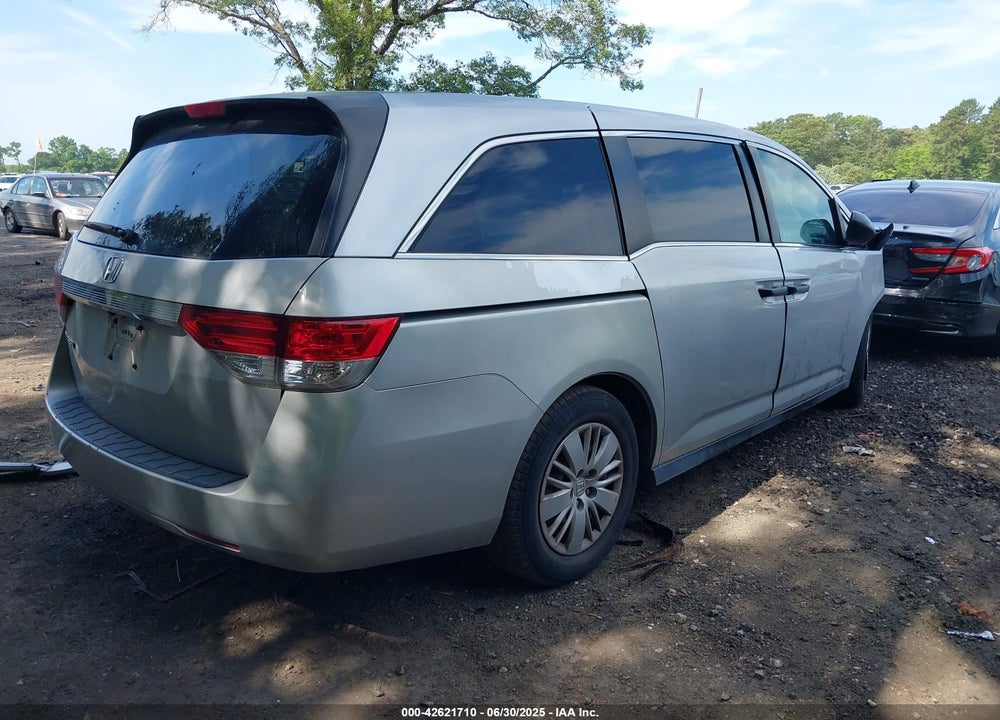 2014 HONDA ODYSSEY LX VIN: 5FNRL5H22EB110087