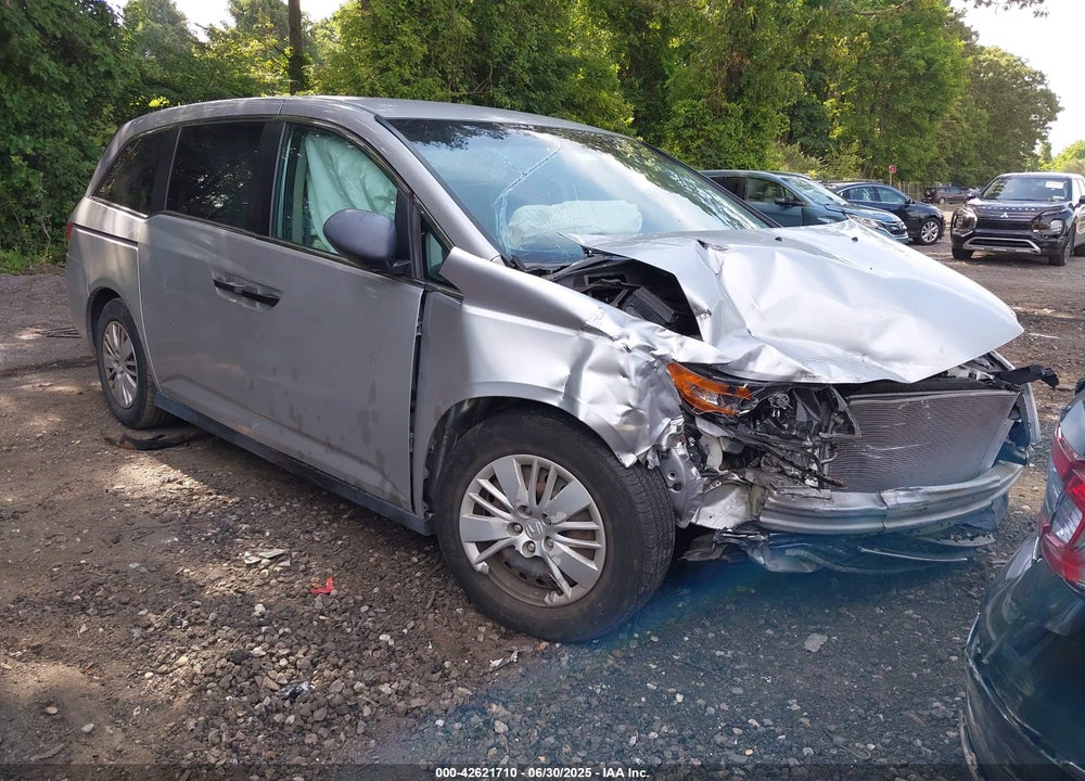 2014 HONDA ODYSSEY LX VIN: 5FNRL5H22EB110087