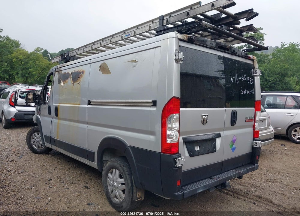 2022 RAM PROMASTER 3500 LOW ROOF 136 WB VIN: 3C6MRVWGXNE138983
