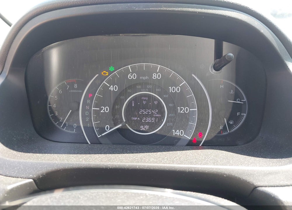 2013 HONDA CR-V VIN: 5J6RM4H57DL040268