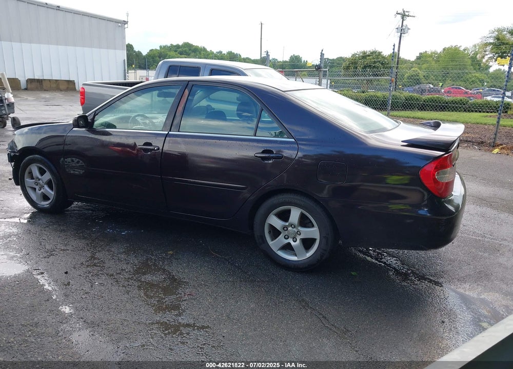 2004 TOYOTA CAMRY SE V6 VIN: 4T1BA32K04U502717