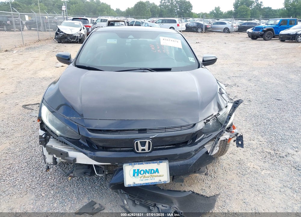 2019 HONDA CIVIC SPORT VIN: 2HGFC4B81KH305180