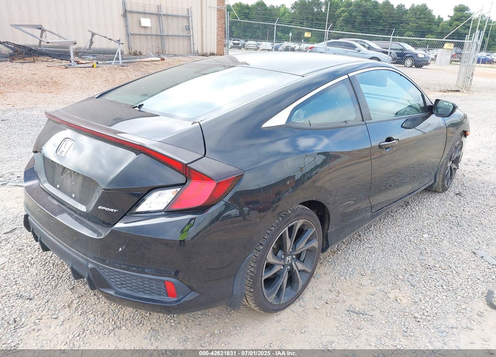 2019 HONDA CIVIC SPORT VIN: 2HGFC4B81KH305180