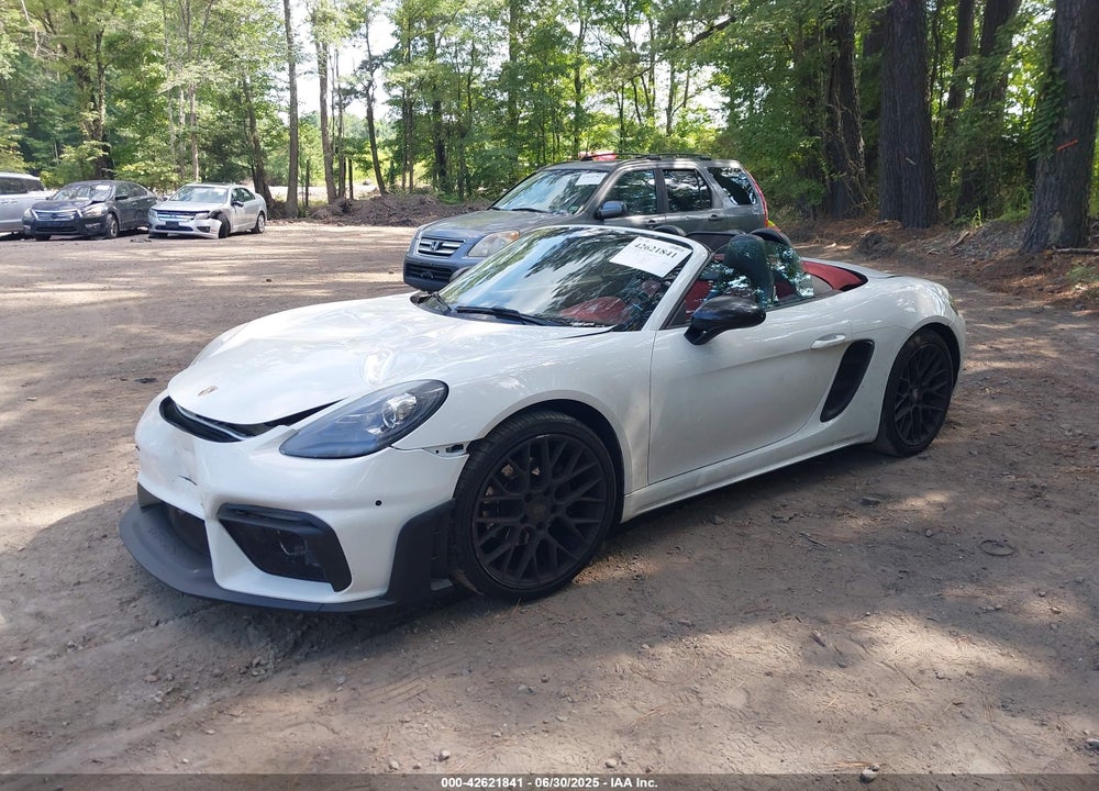 2017 PORSCHE 718 BOXSTER VIN: WP0CA2A8XHS221440