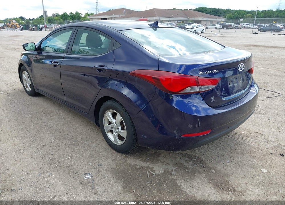 2014 HYUNDAI ELANTRA VIN: 5NPDH4AE5EH532057