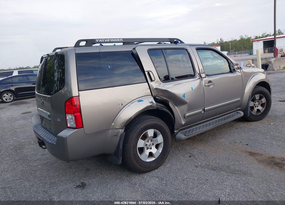 2006 NISSAN PATHFINDER SE VIN: 5N1AR18U26C679652