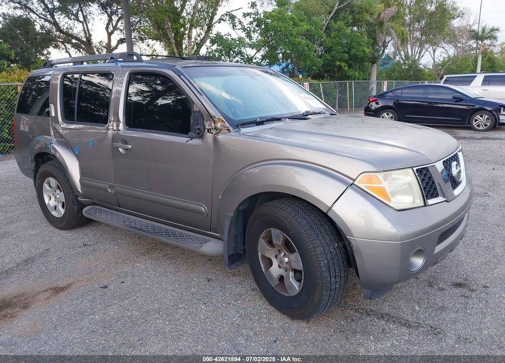 2006 NISSAN PATHFINDER SE VIN: 5N1AR18U26C679652