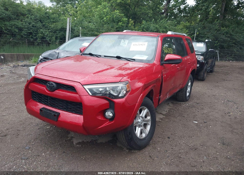 2016 TOYOTA 4RUNNER VIN: JTEBU5JR9G5297740