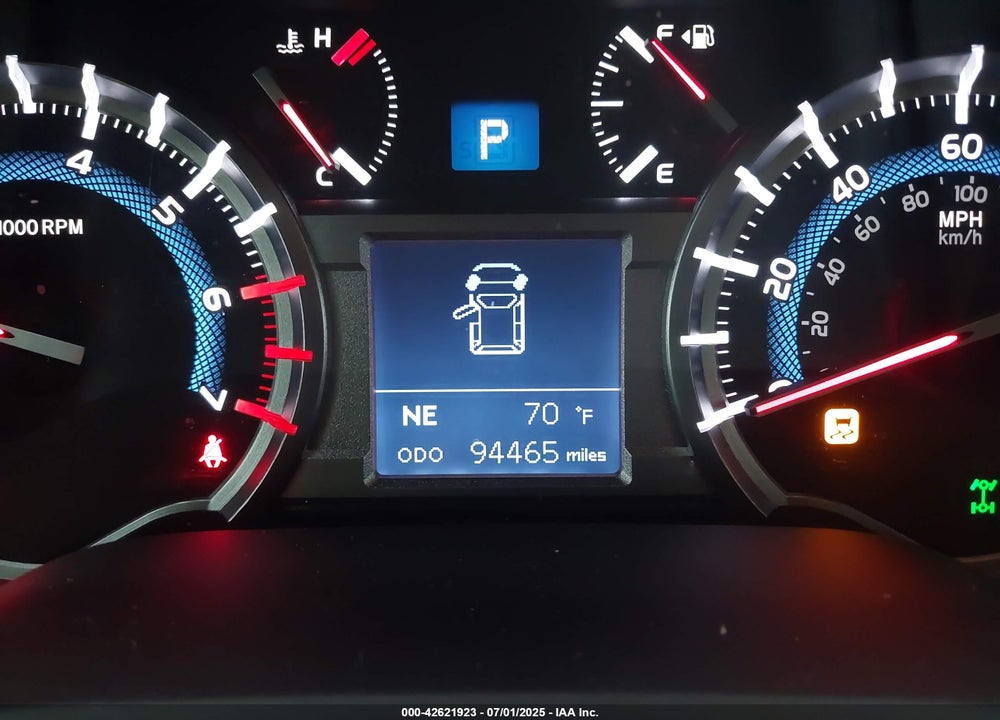 2016 TOYOTA 4RUNNER VIN: JTEBU5JR9G5297740