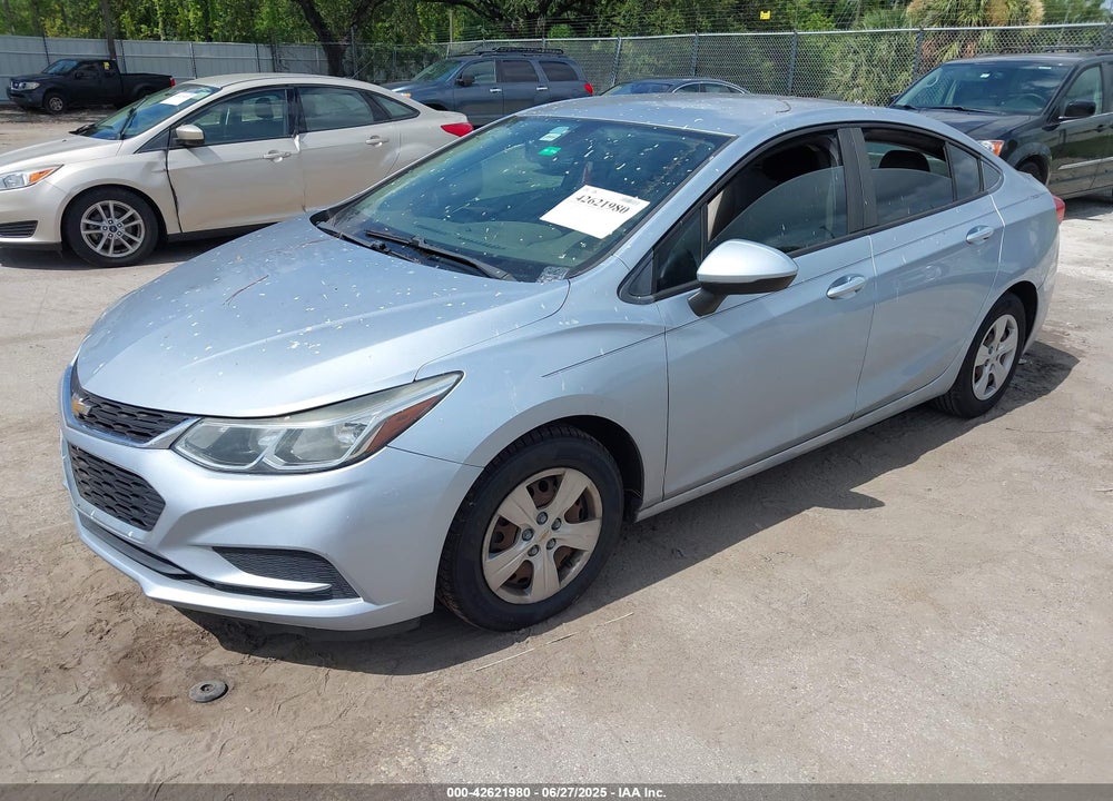 2017 CHEVROLET CRUZE LS AUTO VIN: 1G1BC5SM8H7262910