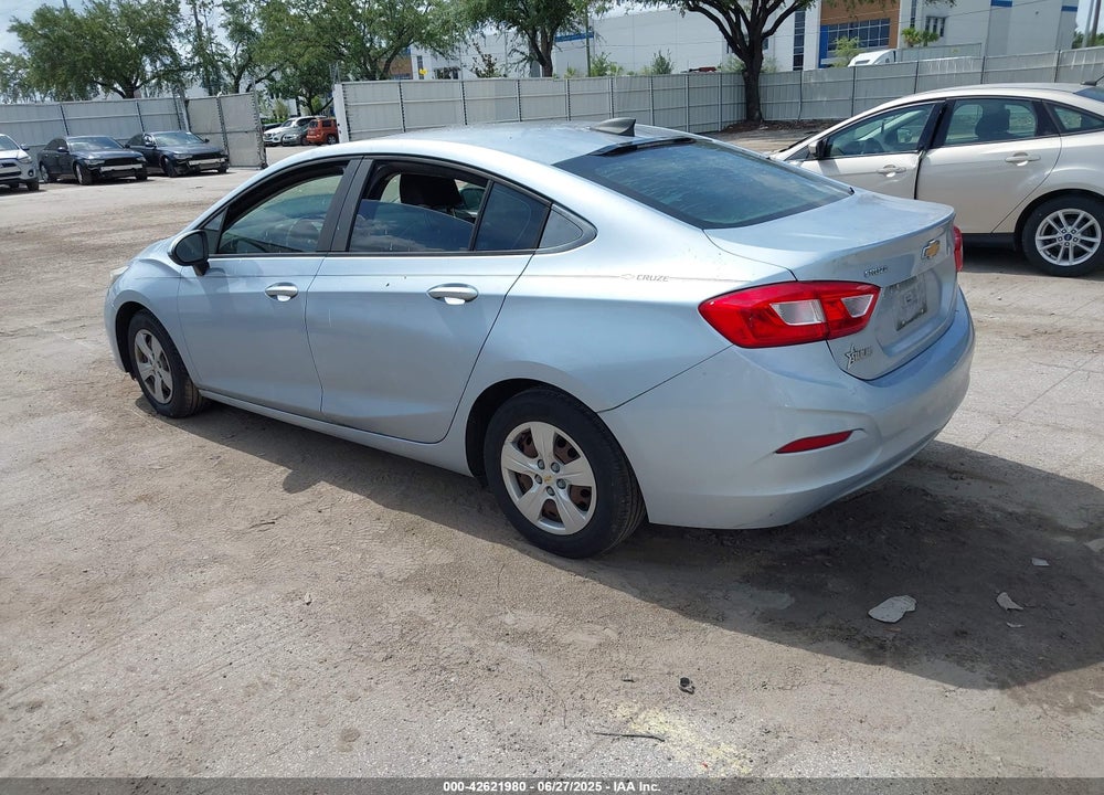 2017 CHEVROLET CRUZE LS AUTO VIN: 1G1BC5SM8H7262910
