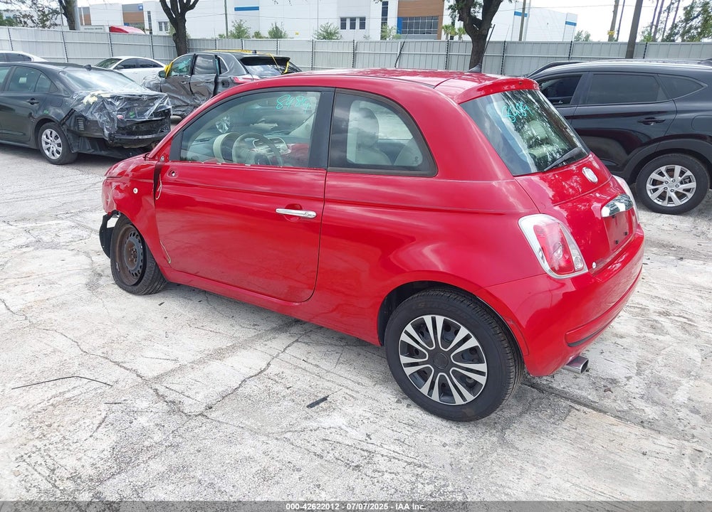 2012 FIAT 500 POP VIN: 3C3CFFAR4CT383478