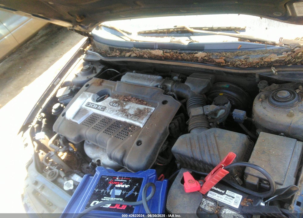 2006 KIA SPECTRA VIN: KNAFE121665249872