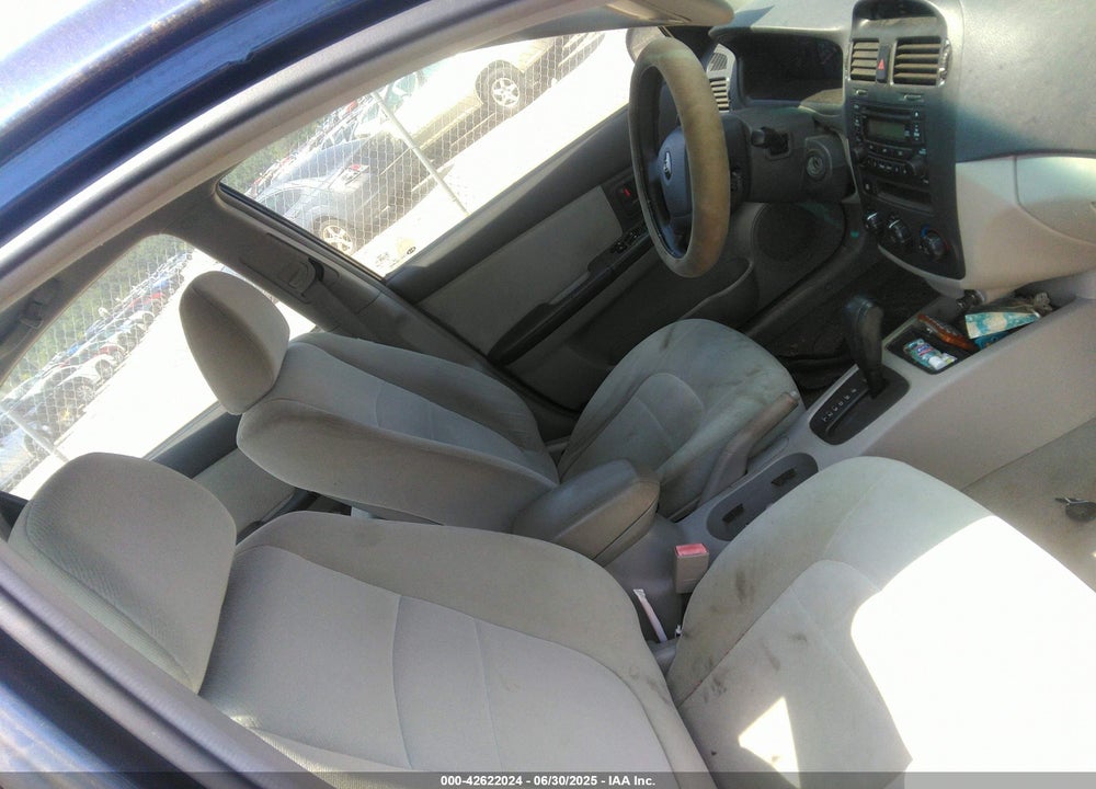 2006 KIA SPECTRA VIN: KNAFE121665249872