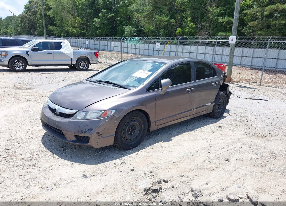 2009 HONDA CIVIC LX VIN: 1HGFA16579L025197