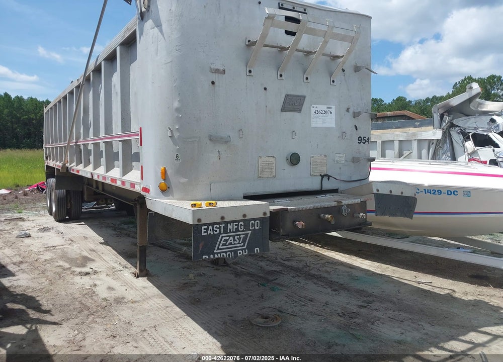 1995 EAST MANUFACTURING DUMP SEMI TRAILER VIN: 1E1D2S38XSRE19454