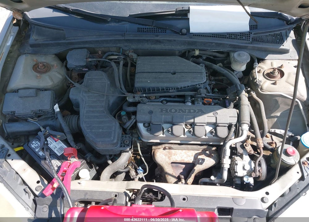 2004 HONDA CIVIC LX VIN: 2HGES166X4H628748