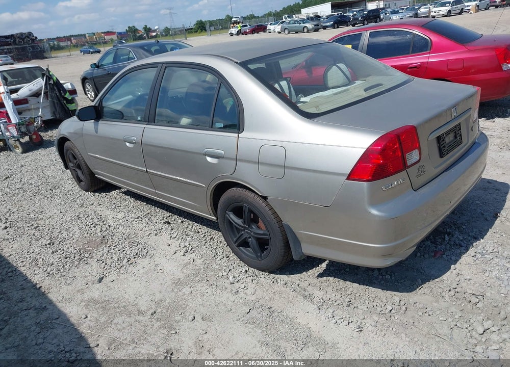 2004 HONDA CIVIC LX VIN: 2HGES166X4H628748