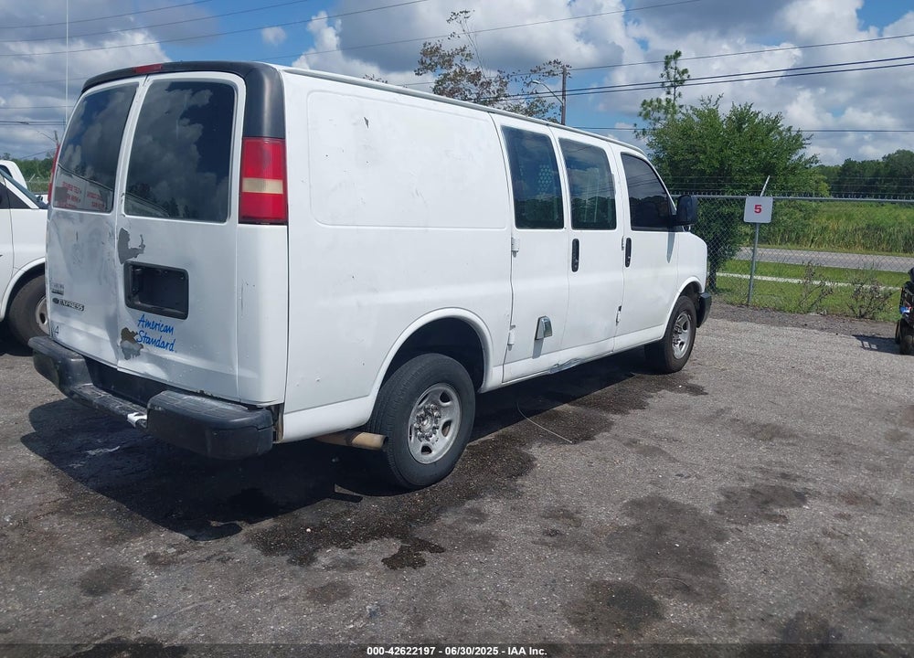 2006 CHEVROLET EXPRESS WORK VAN VIN: 1GCGG25V061154138
