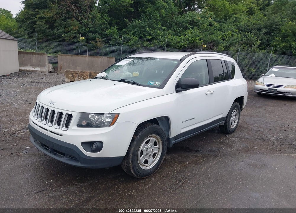 2017 JEEP COMPASS VIN: 1C4NJCBA5HD123436