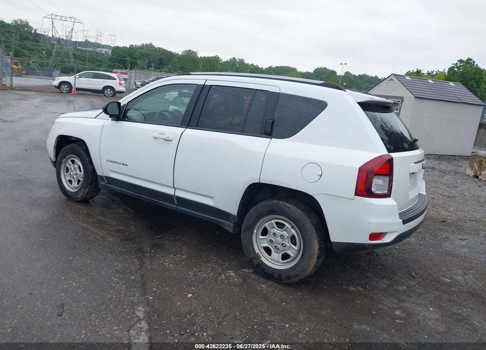 2017 JEEP COMPASS VIN: 1C4NJCBA5HD123436
