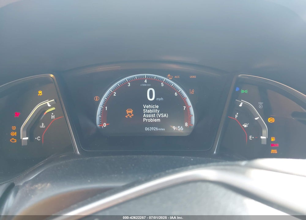 2020 HONDA CIVIC SI SEDAN VIN: 2HGFC1E58LH707487