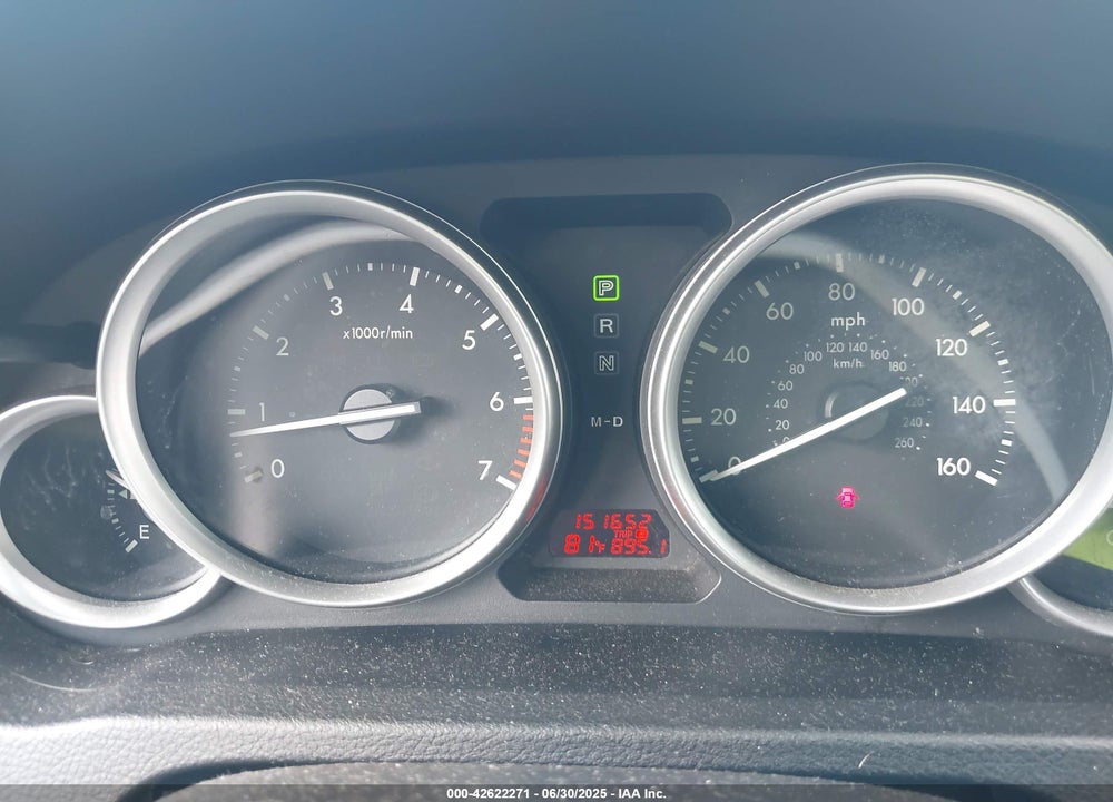 2009 MAZDA MAZDA6 VIN: 1YVHP81A595M00988