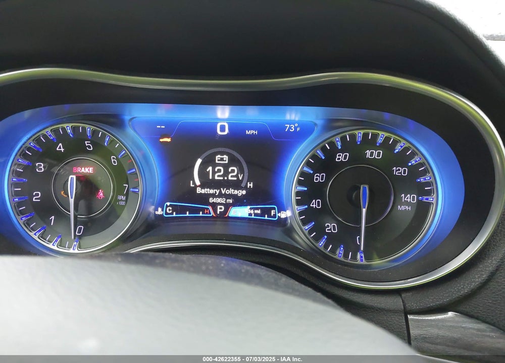 2019 CHRYSLER 300 VIN: 2C3CCAAG7KH738760