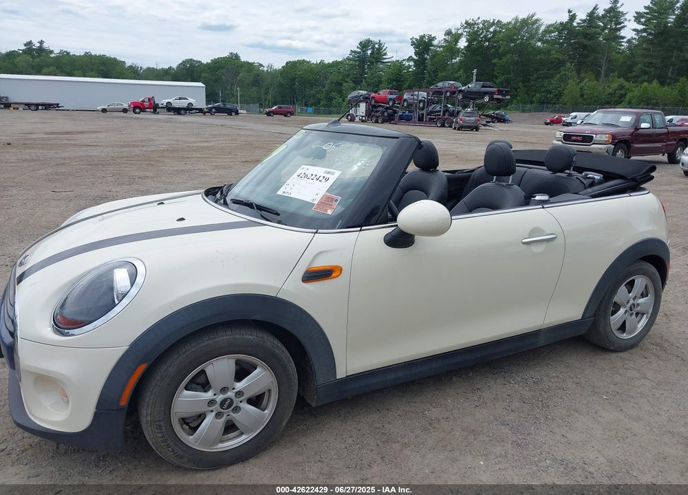 2019 MINI CONVERTIBLE VIN: WMWWG5C52K3F79780