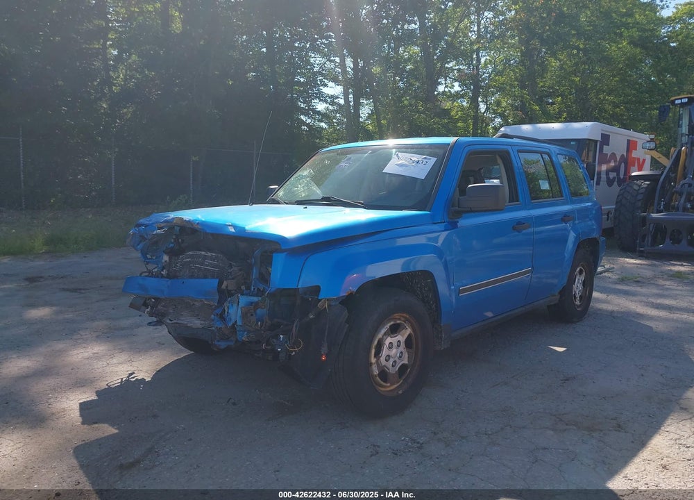 2008 JEEP PATRIOT SPORT VIN: 1J8FF28W78D796059