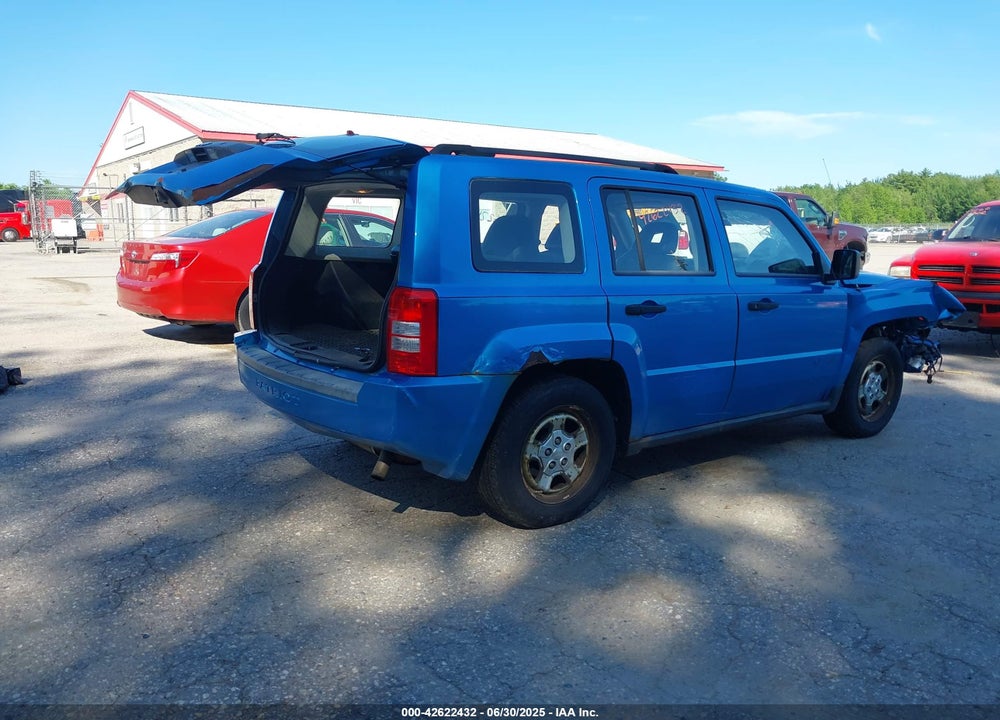 2008 JEEP PATRIOT SPORT VIN: 1J8FF28W78D796059