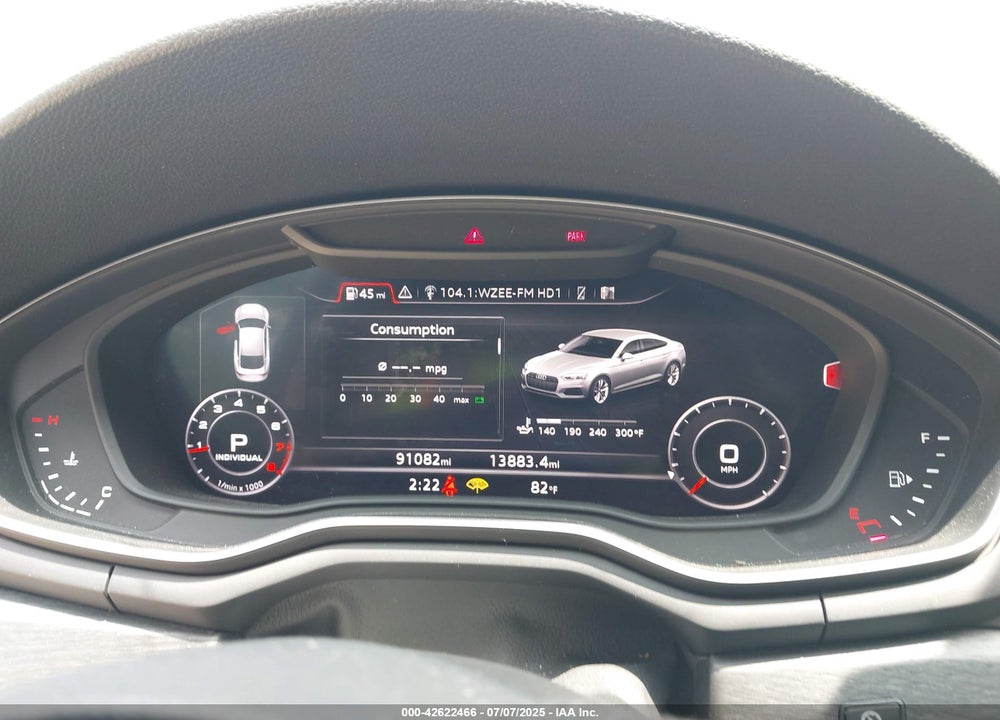 2018 AUDI A5 VIN: WAUENCF53JA094024