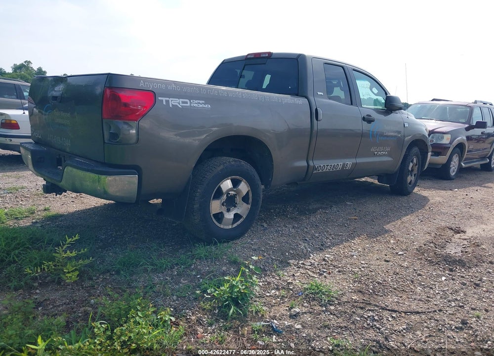 2007 TOYOTA TUNDRA VIN: 5TBRT54197S455329