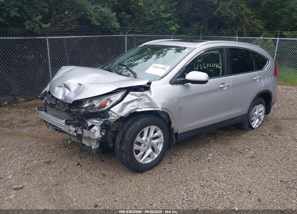 2016 HONDA CR-V EX-L VIN: 2HKRM4H74GH713677