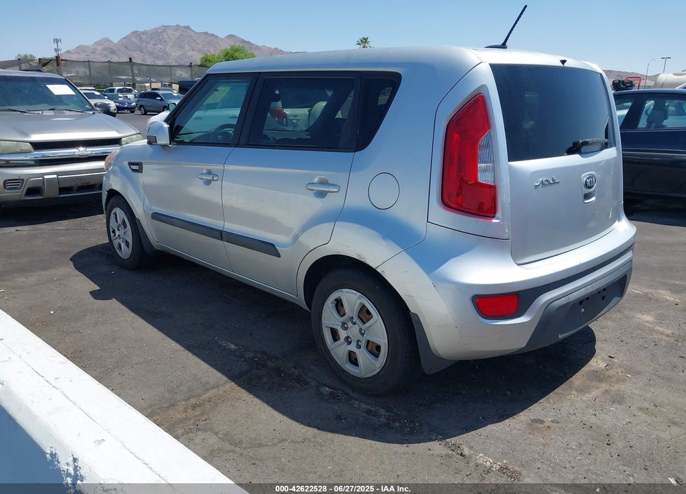 2013 KIA SOUL VIN: KNDJT2A56D7540709