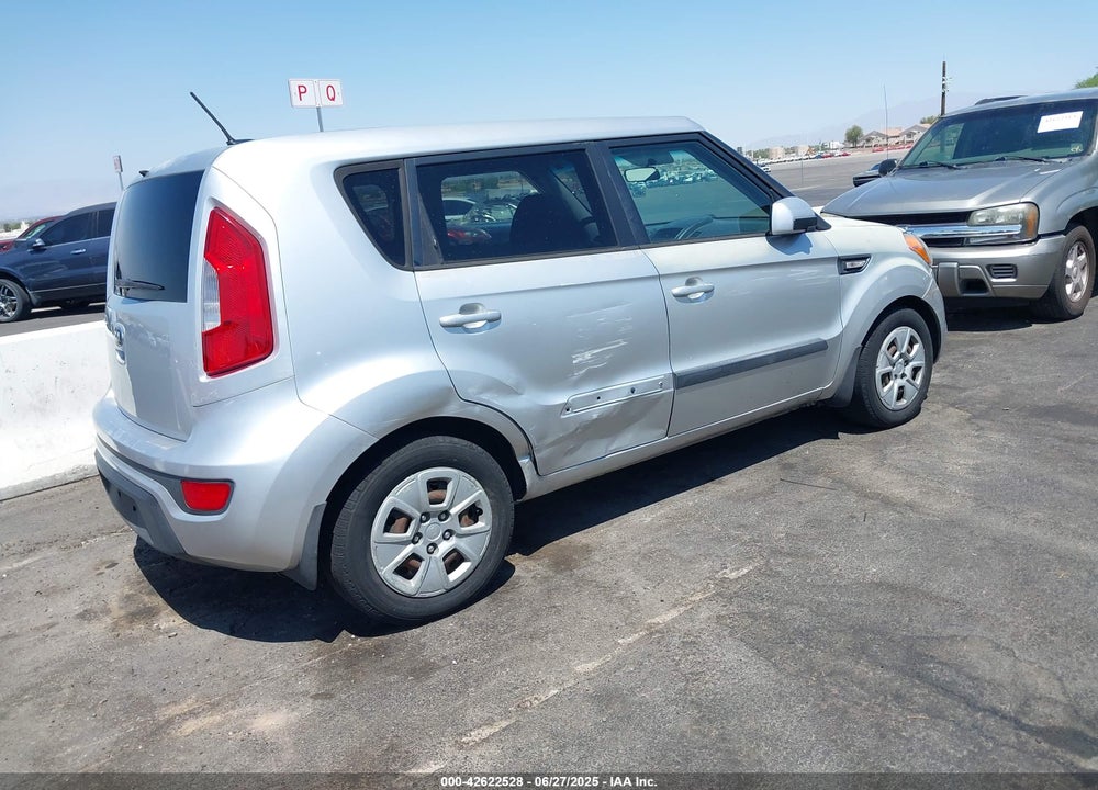 2013 KIA SOUL VIN: KNDJT2A56D7540709