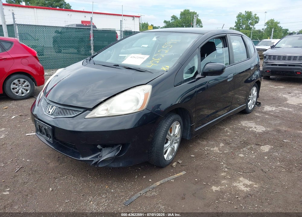 2009 HONDA FIT SPORT VIN: JHMGE88499S050093