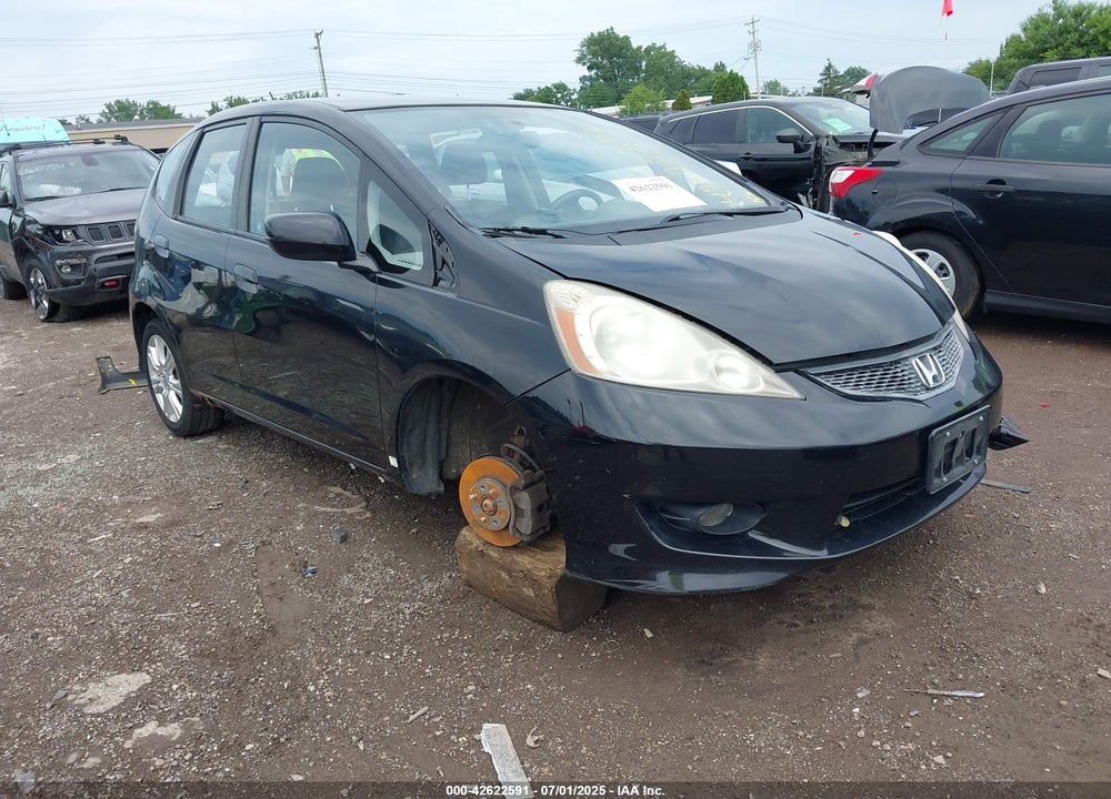 2009 HONDA FIT SPORT VIN: JHMGE88499S050093