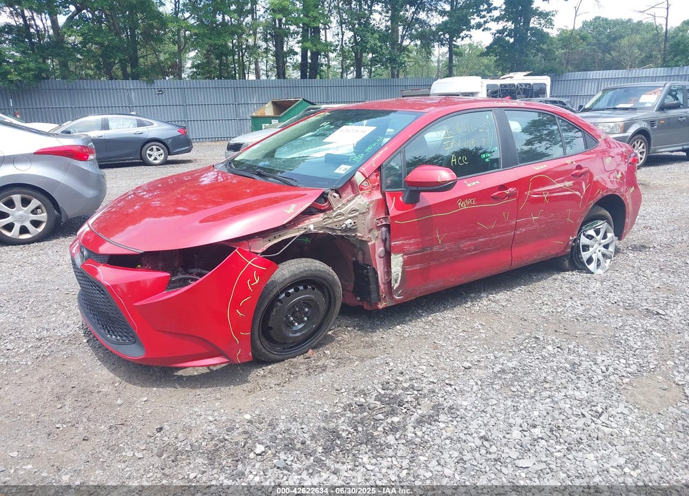 2021 TOYOTA COROLLA VIN: 5YFEPMAE9MP262064