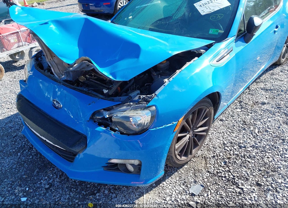 2016 SUBARU BRZ VIN: JF1ZCAC13G9600743