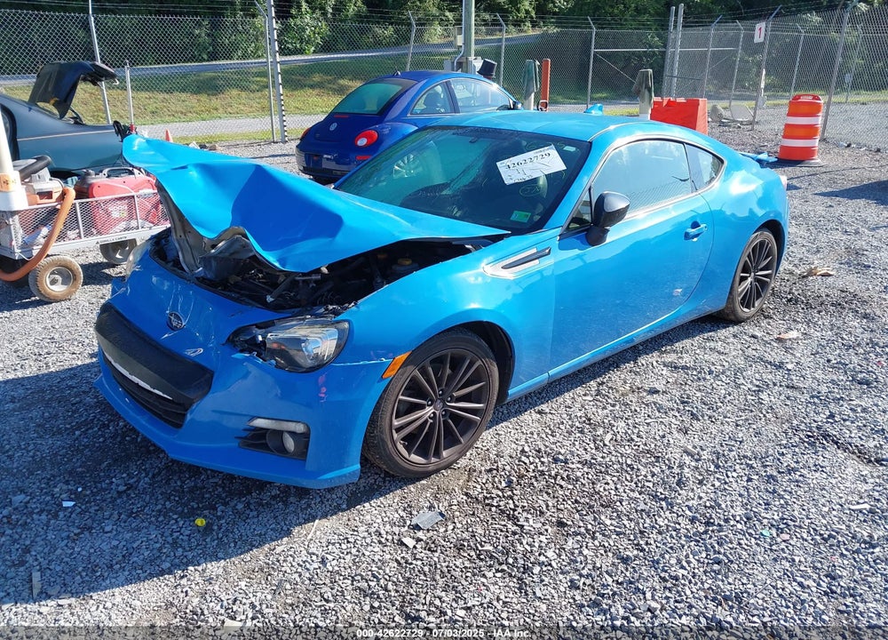 2016 SUBARU BRZ VIN: JF1ZCAC13G9600743