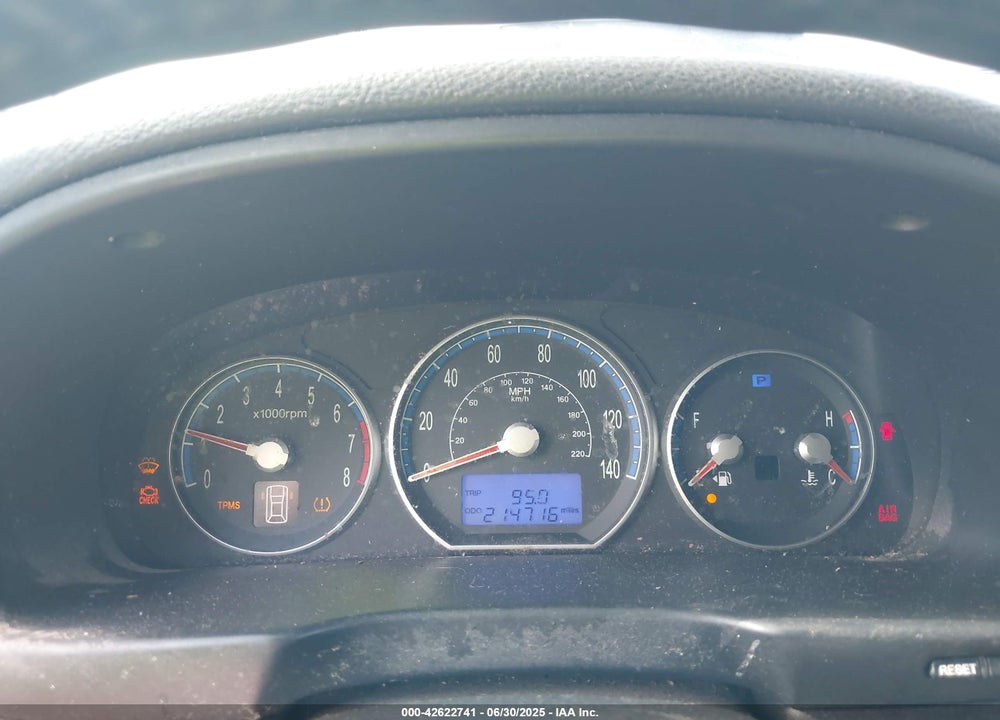 2008 HYUNDAI SANTA FE VIN: 5NMSH13E78H150214