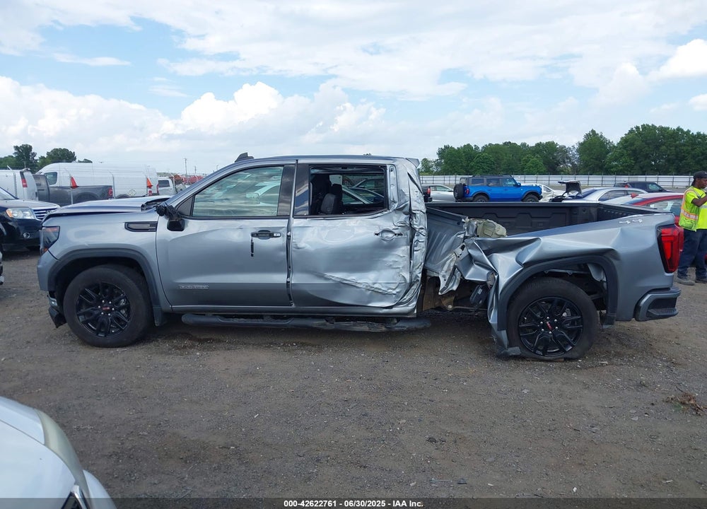 2023 GMC SIERRA 1500 4WD STANDARD BOX ELEVATION VIN: 3GTPUCEK1PG257690