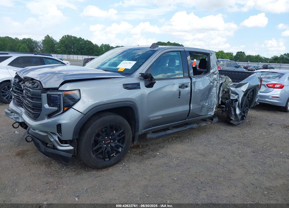 2023 GMC SIERRA 1500 4WD STANDARD BOX ELEVATION VIN: 3GTPUCEK1PG257690