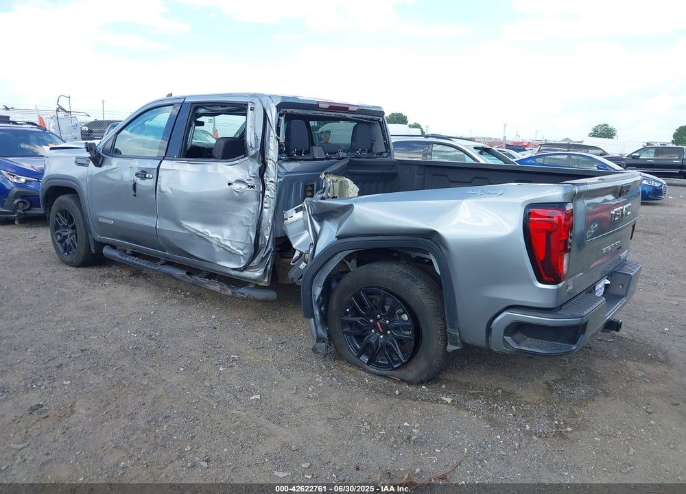 2023 GMC SIERRA 1500 4WD STANDARD BOX ELEVATION VIN: 3GTPUCEK1PG257690