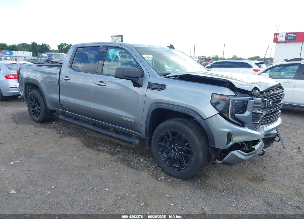 2023 GMC SIERRA 1500 4WD STANDARD BOX ELEVATION VIN: 3GTPUCEK1PG257690
