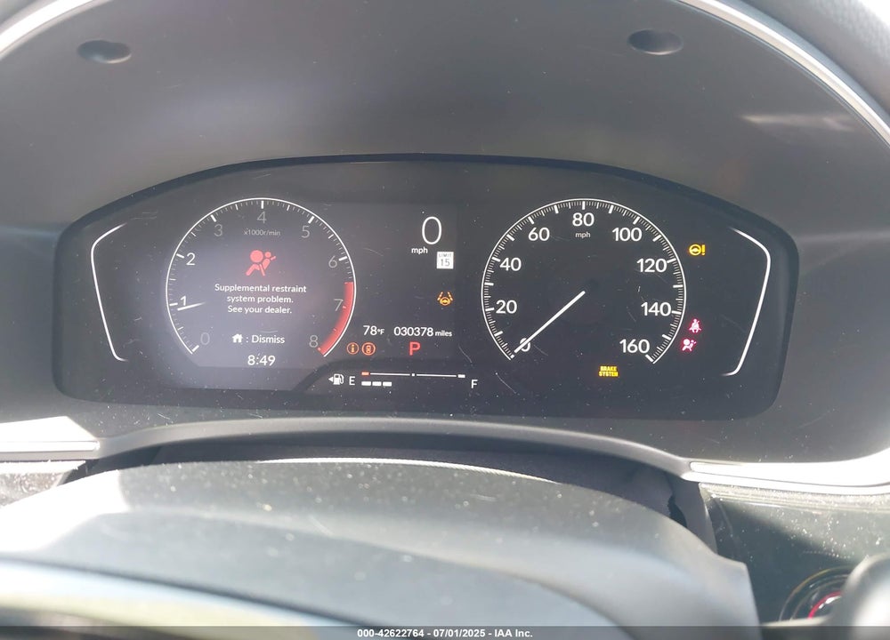 2023 HONDA CIVIC VIN: 19XFL1H72PE005243