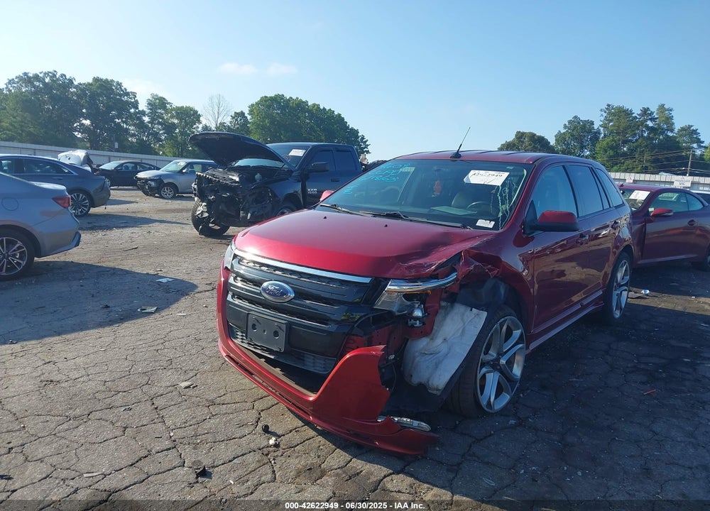 2014 FORD EDGE VIN: 2FMDK3AK0EBA29609