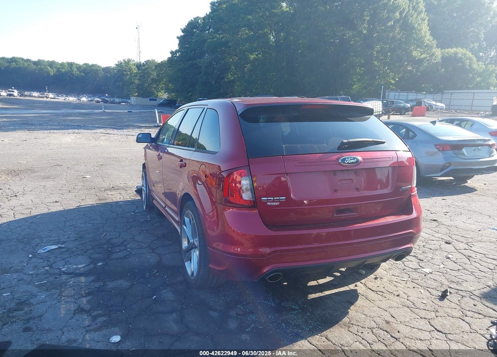 2014 FORD EDGE VIN: 2FMDK3AK0EBA29609