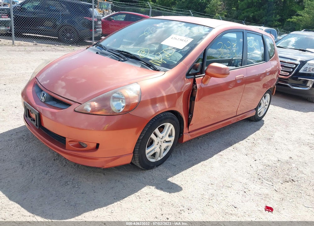 2008 HONDA FIT VIN: JHMGD38648S067275